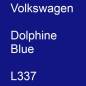 Preview: Volkswagen, Dolphine Blue, L337.